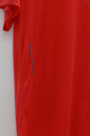 BASERANGE Classic Bamboo Fiber Bamboo Cotton Slim Fit T-shirt Series Collection Round Neck Bottoming Shirt France BAS-TOCT-BLE-AU24-HONG Red (Blue) TOCT-BL-000